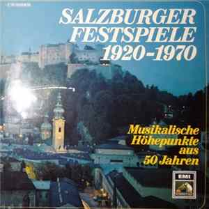 Various - Salzburger Festspiele 1920 - 1970 Musikalische Höhepunkte Aus 50 Jahren mp3