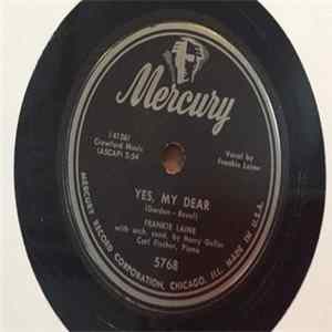 Frankie Laine - Baby, I Need You / Yes, My Dear mp3