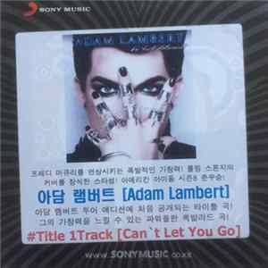 Adam Lambert - Can't Let You Go mp3