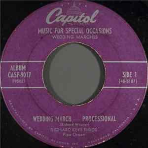 Richard Keys Biggs - Music For Special Occasions: Wedding Marches mp3