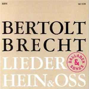 Hein + Oss - Bertolt Brecht - Lieder, Balladen & Songs mp3