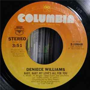 Deniece Williams - Baby, Baby My Love's All For You / Be Good To Me mp3
