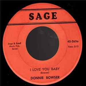 Donnie Bowser - I Love You Baby mp3