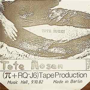 Die Toten Hosen - 09.10.1982, Berlin, Music Hall mp3