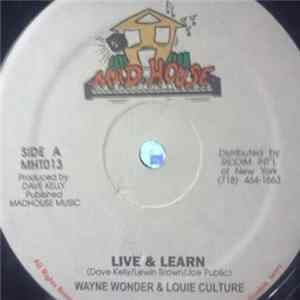 Wayne Wonder & Louie Culture - Live And Learn mp3