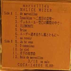 Malice Mizer - Merveilles mp3