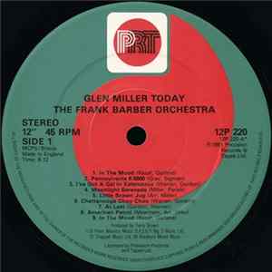 The Frank Barber Orchestra - Glen Miller Today mp3