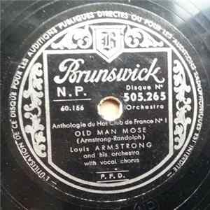 Louis Armstrong And His Orchestra - Old Man Mose / Red Nose mp3
