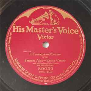Frances Alda - Enrico Caruso - Il Travatore-Miserère mp3