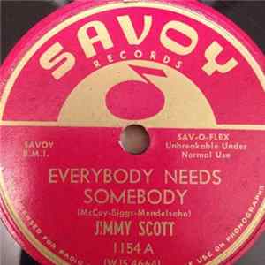 Jimmy Scott - Everybody Needs Somebody / When Did You Leave Heaven mp3