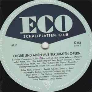 Various - Chöre Und Arien Aus Berühmten Opern 2. Folge mp3