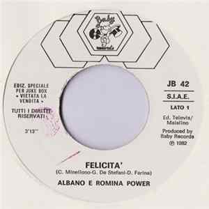 Al Bano E Romina Power / Ricchi E Poveri - Felicità / Come Vorrei mp3