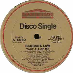 Barbara Law - Take All Of Me mp3
