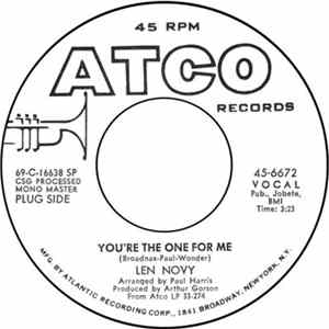 Len Novy - You're The One For Me mp3