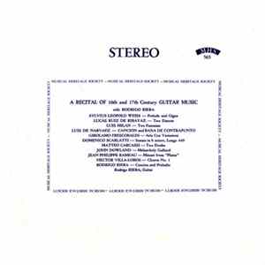 Rodrigo Riera - A Recital Of 16th And 17th Century Guitar Music mp3