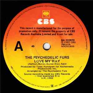The Psychedelic Furs - Love My Way mp3