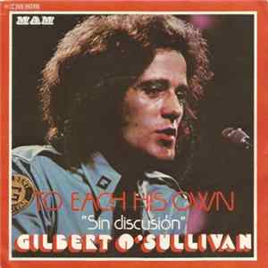 Gilbert O'Sullivan - To Each His Own mp3