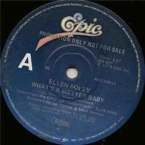 Ellen Foley - What's A Matter Baby / Sad Song mp3