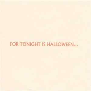 Various - For Tonight Is Halloween... mp3