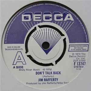 Jim Rafferty - Don't Talk Back / Bad Bad Mover mp3
