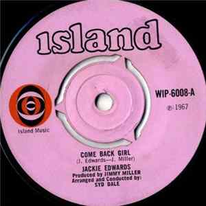 Jackie Edwards - Come Back Girl mp3