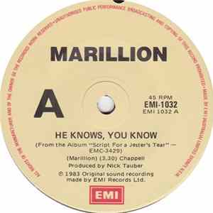 Marillion - He Knows, You Know / Charting The Single mp3