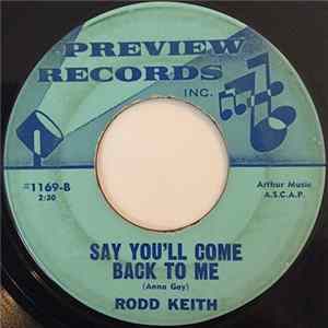Rodd Keith - Rebel Doll / Say You’ll Come Back To Me mp3