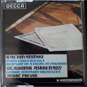 Rachmaninov - Vladimir Ashkenazy, The London Symphony Orchestra, André Previn - Piano Concerto No. 4; Rhapsody On A Theme Of Paganini mp3