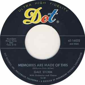 Gale Storm - Memories Are Made Of This / Dark Moon mp3