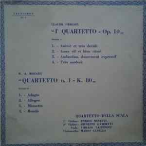 Claude Debussy, Wolfgang Amadeus Mozart - Quartetto della Scala - I° Quartetto - Op. 10 / Quartetto N. I - K 80 mp3