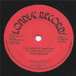 Boris Gardiner - Let's Keep It That Way mp3