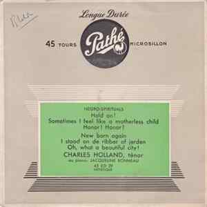 Charles Holland Accompanied By Jacqueline Bonneau - Negro-Spirituals mp3