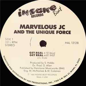 Marvelous JC And The Unique Force - Get Real / Thank-full mp3