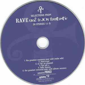 The Artist (Formerly Known As Prince) - Selections From "Rave Un2 The Joy Fantastic" mp3