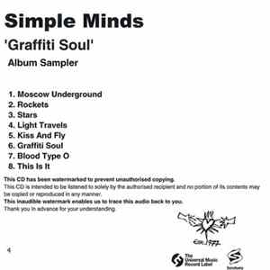 Simple Minds - Graffiti Soul (Album Sampler) mp3