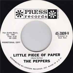 The Peppers - It Wouldn't Be The Same / Little Piece Of Paper mp3