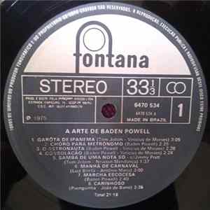 Baden Powell - A Arte De Baden Powell mp3