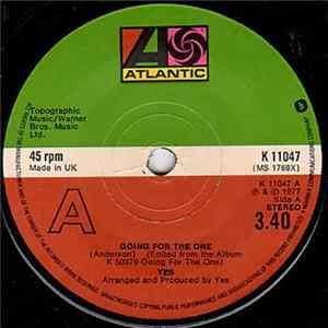 Yes - Going For The One mp3