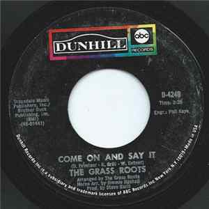 The Grass Roots - Come On And Say It / Something's Comin' Over Me mp3