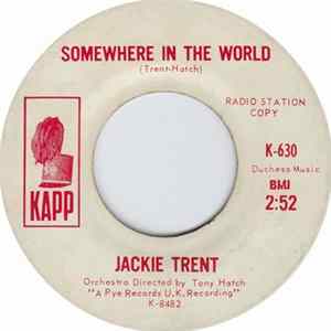 Jackie Trent - Somewhere In The World mp3