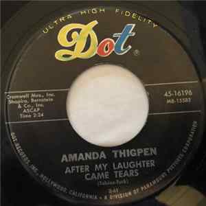 Amanda Thigpen - After My Laughter Came Tears / My Baby Loves His Guitar Better Than Me mp3