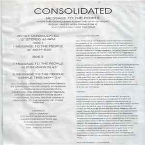 Consolidated - Message To The People mp3
