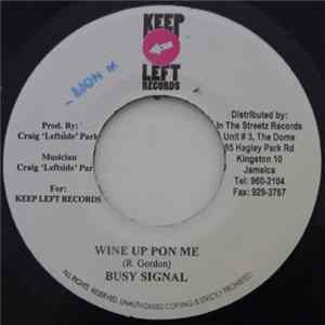 Busy Signal - Wine Up Pon Me mp3
