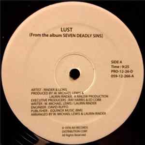Rinder & Lewis - Lust / Love Potion #9 mp3