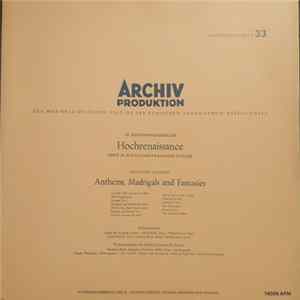 Orlando Gibbons / Deller-Consort, Violen-Ensemble Der Schola Cantorum Basiliensis - Anthems, Madrigals And Fantasies mp3