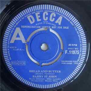 Barry St. John - Bread And Butter / Cry To Me mp3