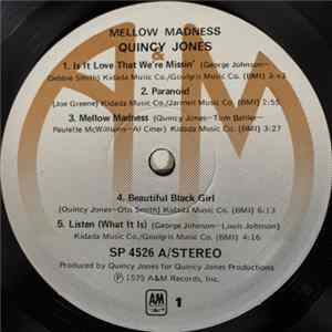 Quincy Jones - Mellow Madness mp3