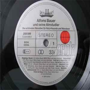 Alfons Bauer Und Seine Almdudler - Die Schönsten Melodien Für Naturfreunde Und Wanderer mp3