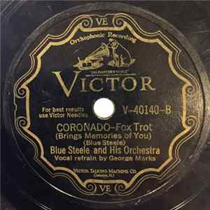 Blue Steele And His Orchestra - You're So Different / Coronado mp3