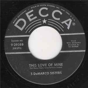 5 DeMarco Sisters - This Love Of MIne mp3